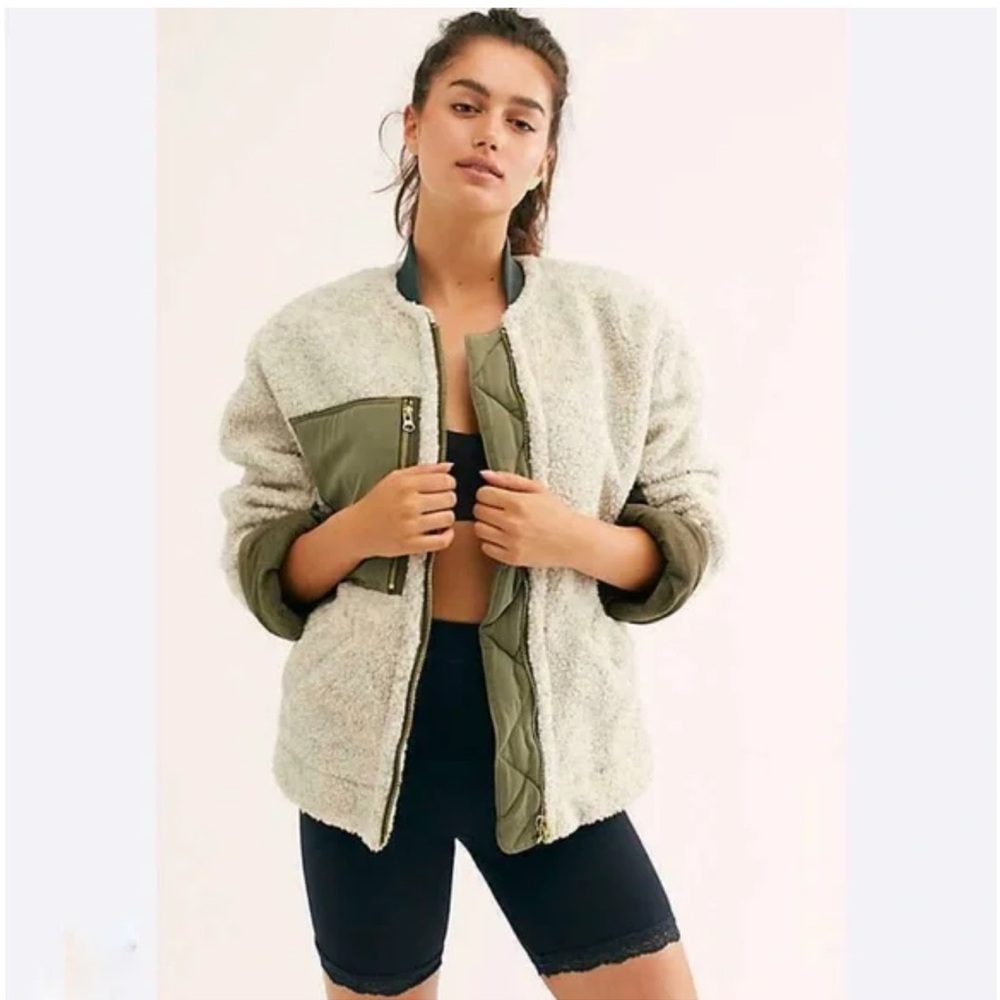 We the Free Women’s Rivington Sherpa Jacket Size XS